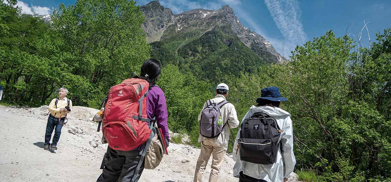 自然の営みに興味津々…河童橋から明神へのイメージ