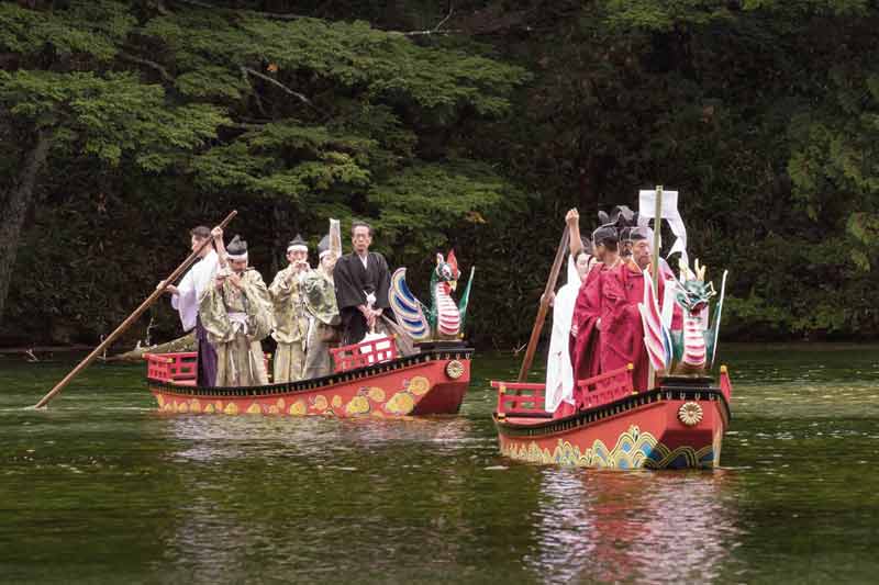 明神池お船祭りのイメージ画像