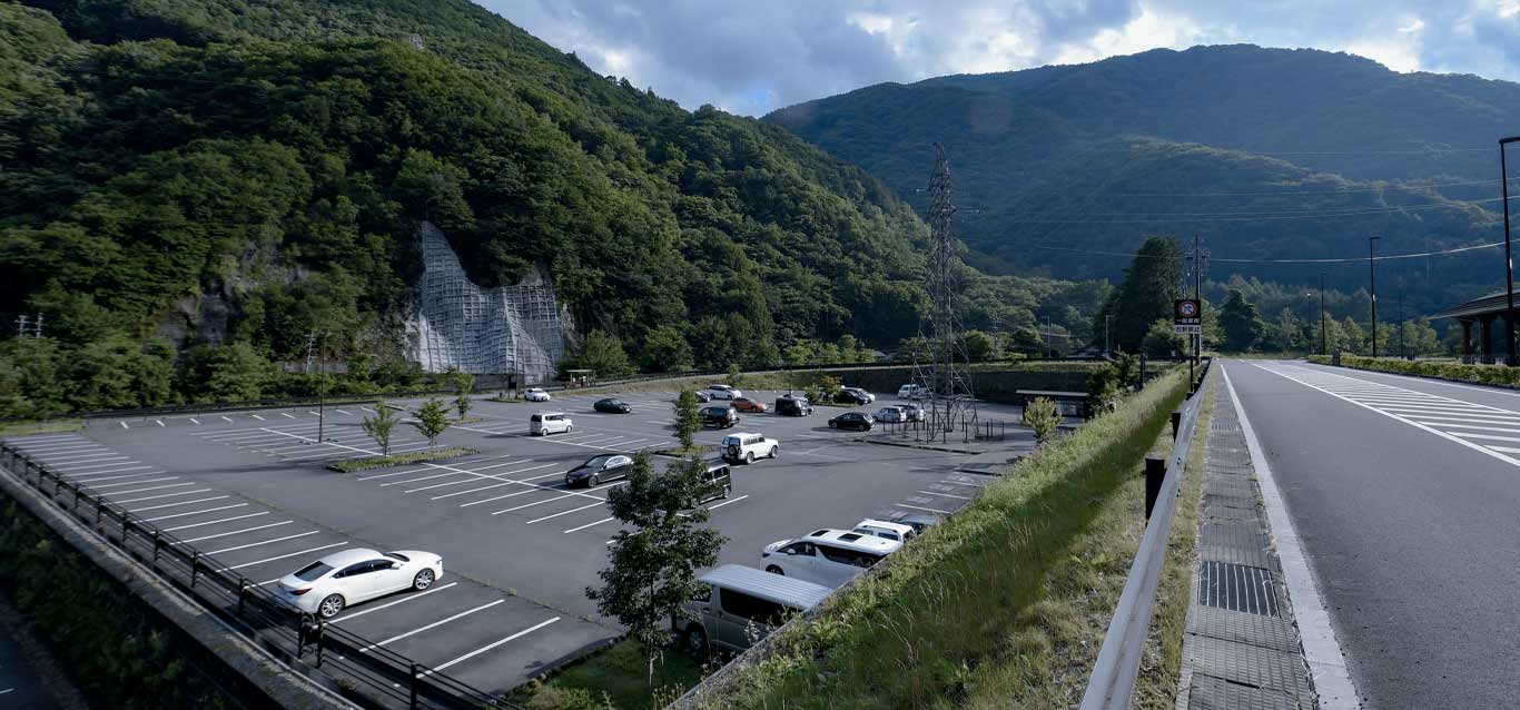 沢渡（さわんど）駐車場のイメージ