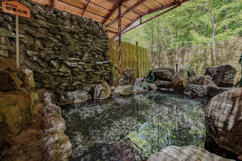 外来入浴 - 源泉掛け流し貴重な上高地の天然温泉を楽しむのイメージ