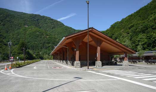 沢渡（さわんど）駐車場周辺案内のイメージ